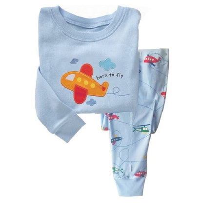 Cute Boy`s Cotton T-Shirt and Pants Set