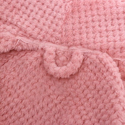 Winter Kid's Flannel Warm Bathrobe