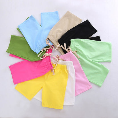 Boys' Light Linen Shorts