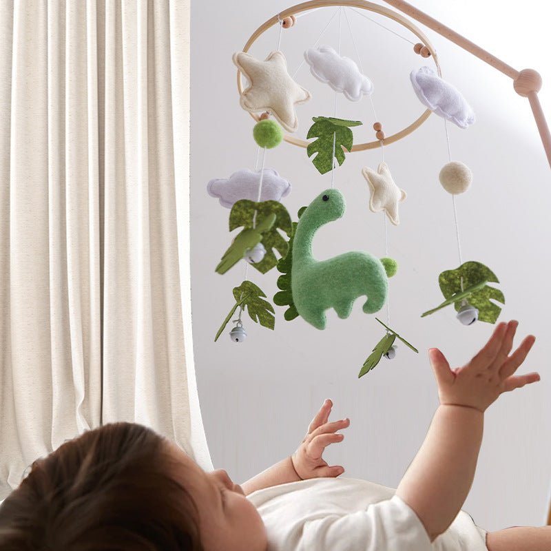 Baby Bed Bell Pendant Wind Chime Animal Crib Hanging Rattle Newborn Comfort Toy