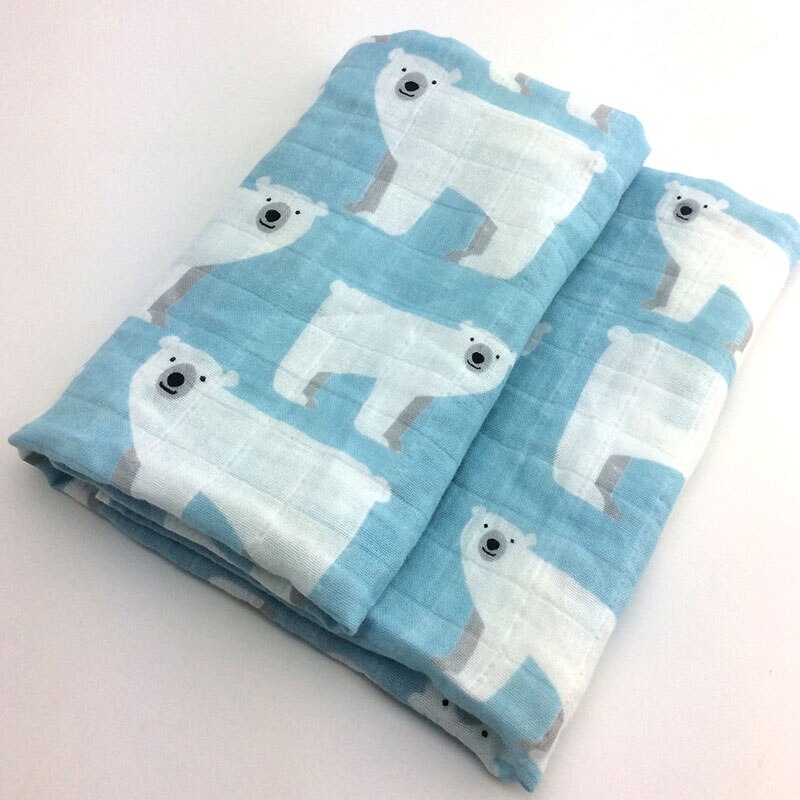 Animals Printed Soft Organic Cotton Multipurpose Towel