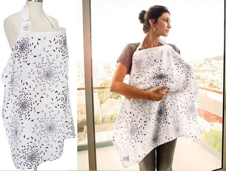 Breathable Cotton Breastfeeding Cover