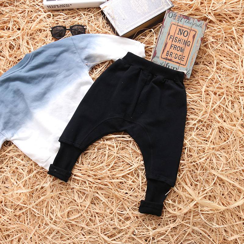 Boy's Solid Colors Cotton Harem Pants