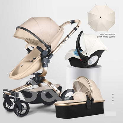 3 in 1 Oxford Baby Stroller