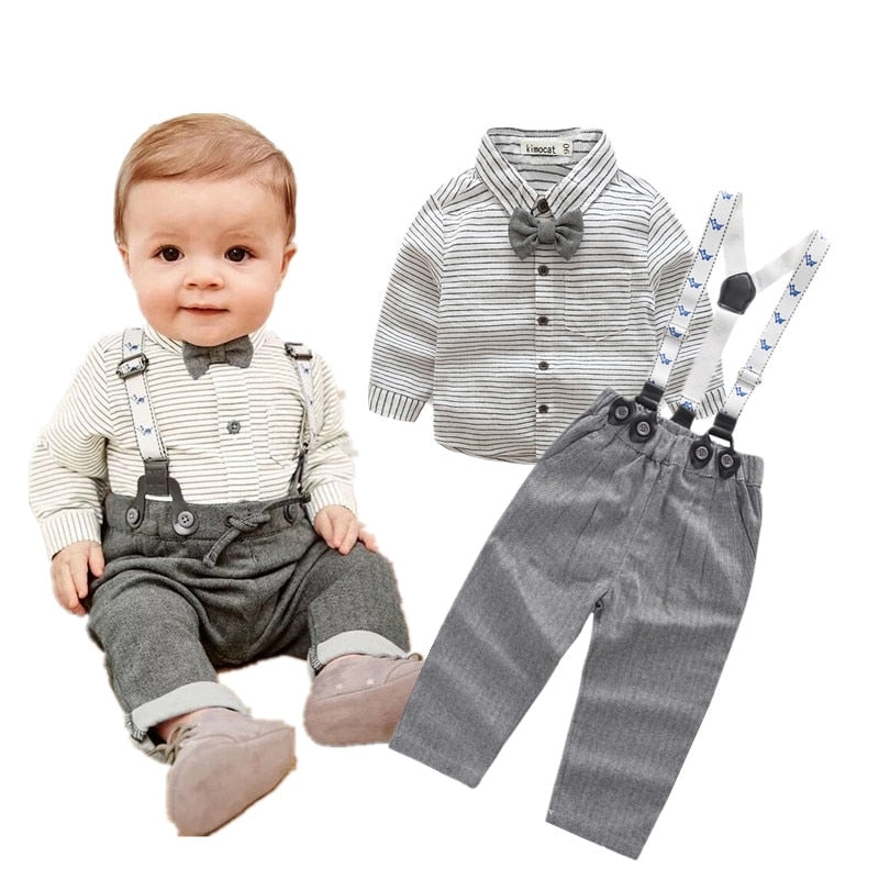 Baby Boy's Striped Clothing 2 pcs/Set