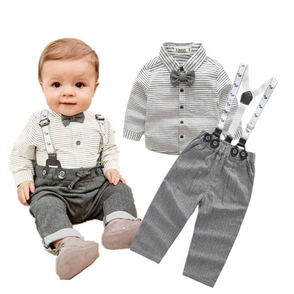 Baby Boy's Striped Clothing 2 pcs/Set