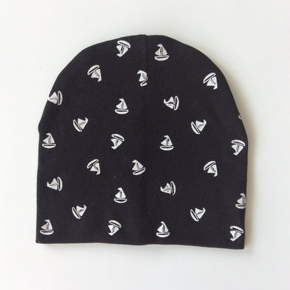 Baby's Cotton Printed Hat