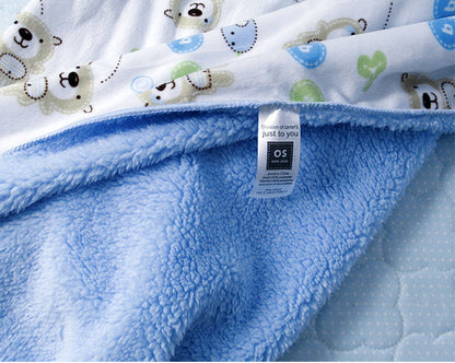 Breathable Velvet Swaddling Blankets
