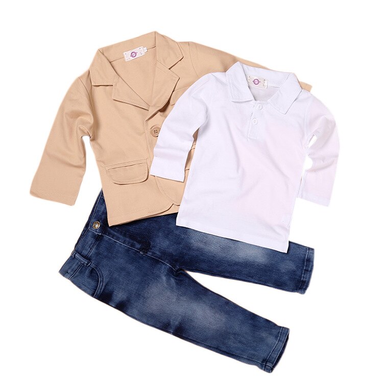 Boys' Casual Summer and Autumn Clothing Set