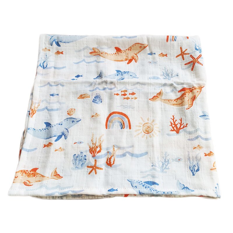 Animals Printed Soft Organic Cotton Multipurpose Towel