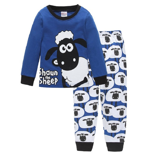 Cute Boy`s Cotton T-Shirt and Pants Set
