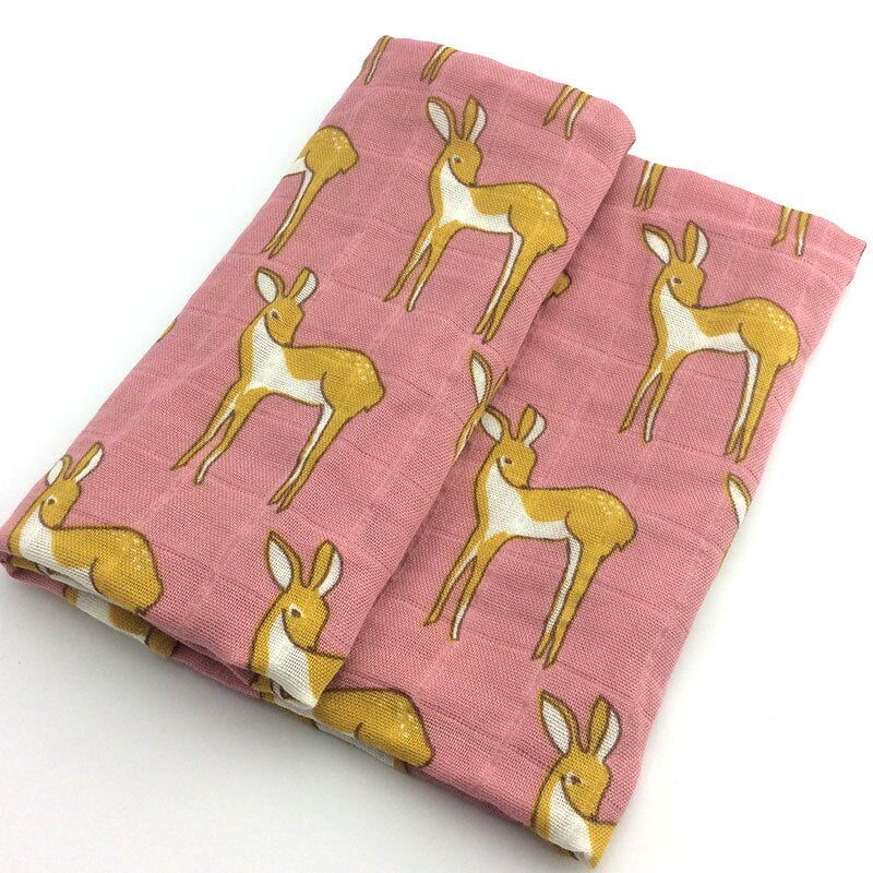 Animals Printed Soft Organic Cotton Multipurpose Towel