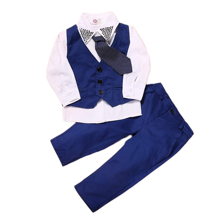 Boys' Casual Summer and Autumn Clothing Set