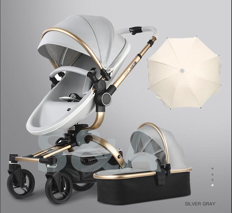 3 in 1 Oxford Baby Stroller