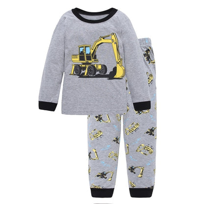 Cute Boy`s Cotton T-Shirt and Pants Set