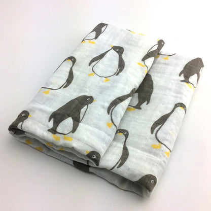 Animals Printed Soft Organic Cotton Multipurpose Towel