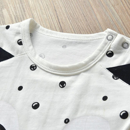 Baby Girl's Cute Fox Romper