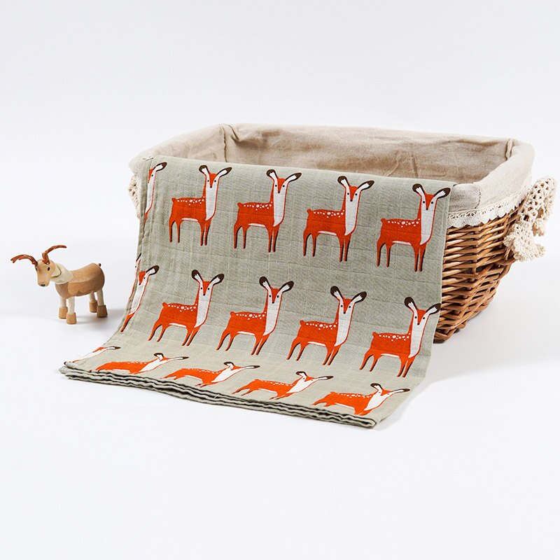 Animal Printed Swaddles for Infants