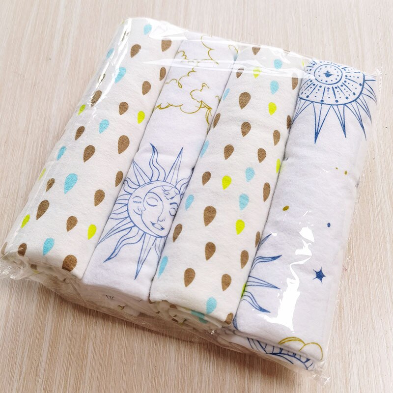 Small Cotton Blankets 4 pcs Set