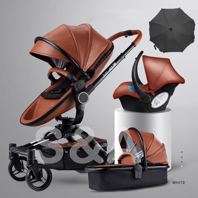 3 in 1 Oxford Baby Stroller