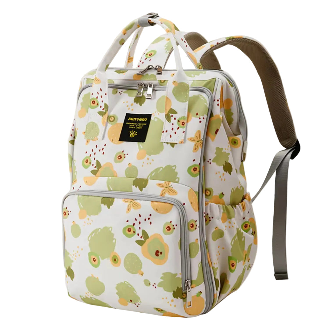Wide Open Frame Diaper Bag Backpack