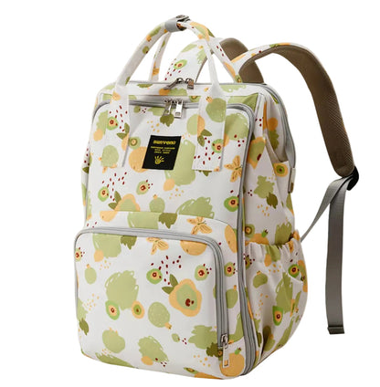 Wide Open Frame Diaper Bag Backpack