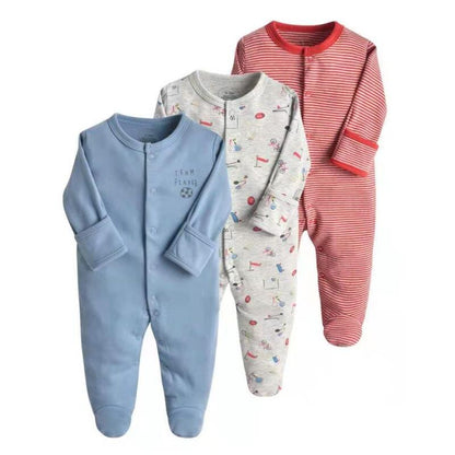 Baby's Long Sleeved Rompers 3 pcs Set