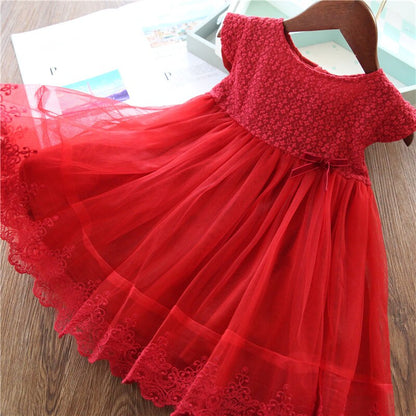 Cute Sleeveless Plain Polyester Dress