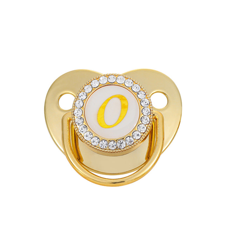 Baby Gold 26 Letter Soothing Pacifier