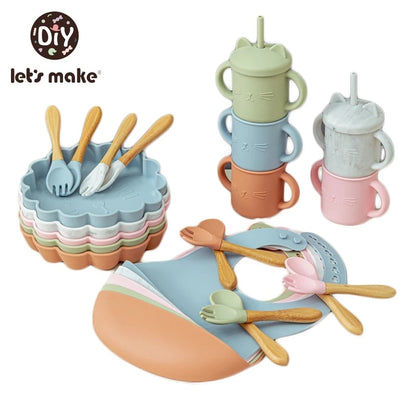 Silicone Waterproof Tableware Set