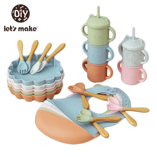 Silicone Waterproof Tableware Set