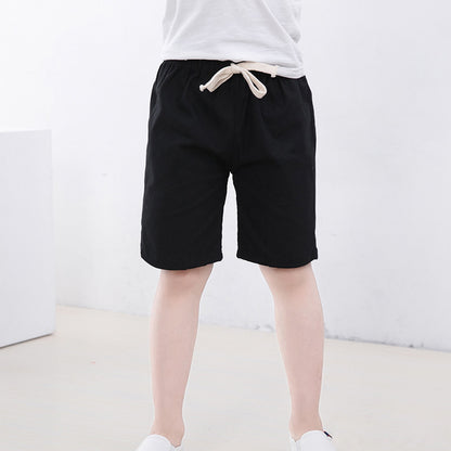 Boys' Light Linen Shorts