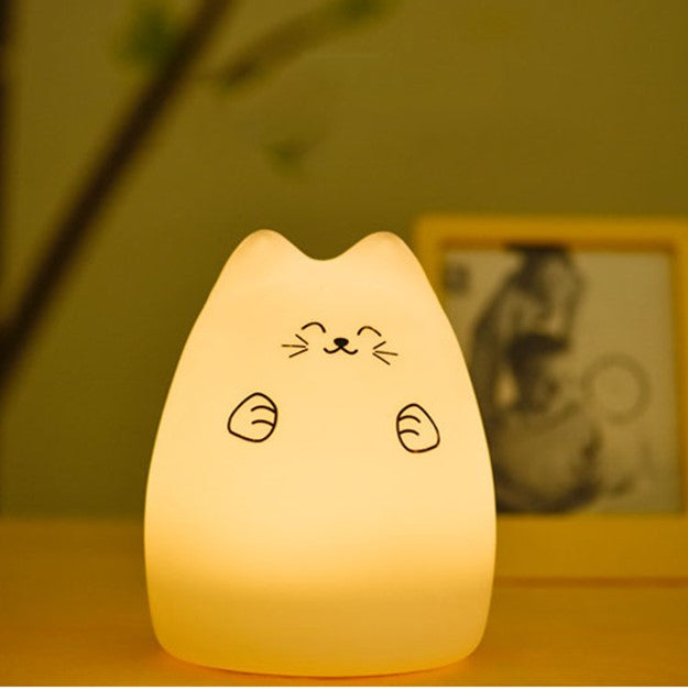 Kid's Bedroom Cute Cat LED Night Light