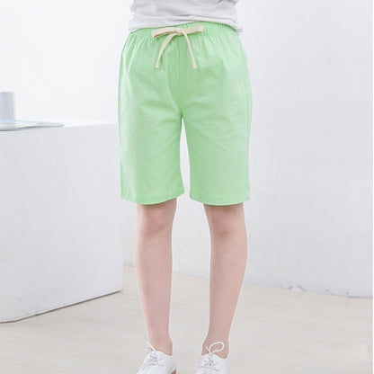 Boys' Light Linen Shorts