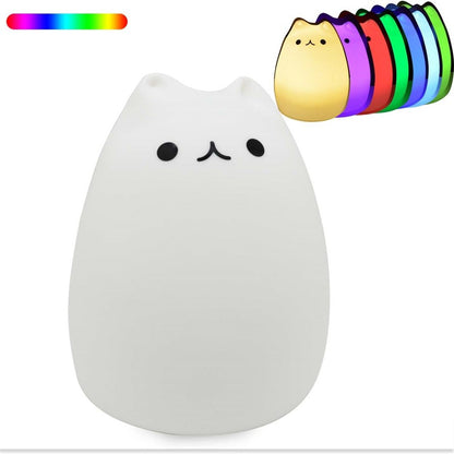 Kid's Bedroom Cute Cat LED Night Light