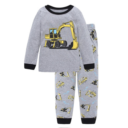 Cute Boy`s Cotton T-Shirt and Pants Set