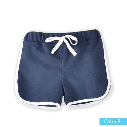 Girls' Sports Cotton Shorts