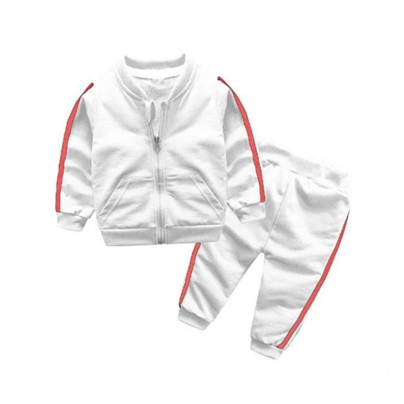 Striped Sports Set for Baby Boy