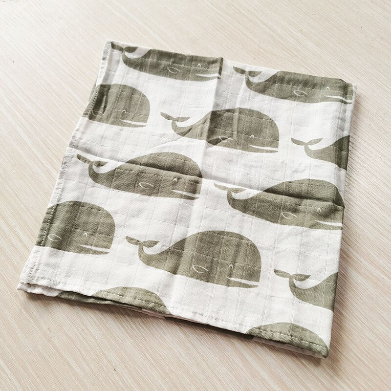 Animals Printed Soft Organic Cotton Multipurpose Towel