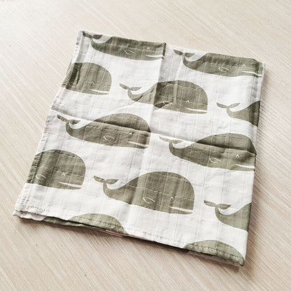 Animals Printed Soft Organic Cotton Multipurpose Towel