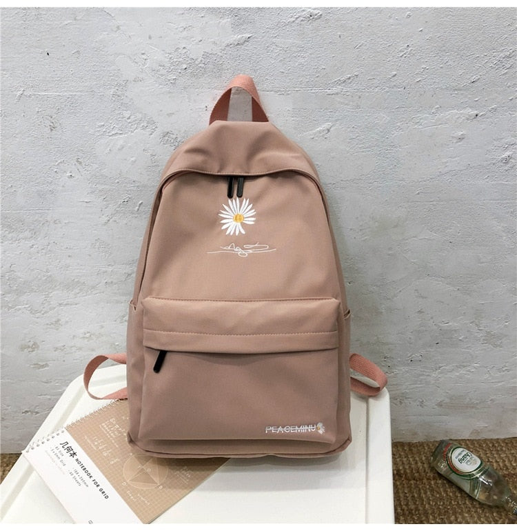 Girl's Waterproof Nylon School Bag