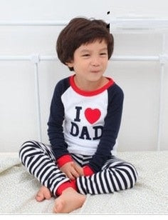 Cute Boy`s Cotton T-Shirt and Pants Set