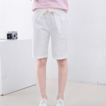 Boys' Light Linen Shorts