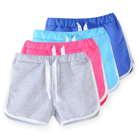 Girls' Sports Cotton Shorts