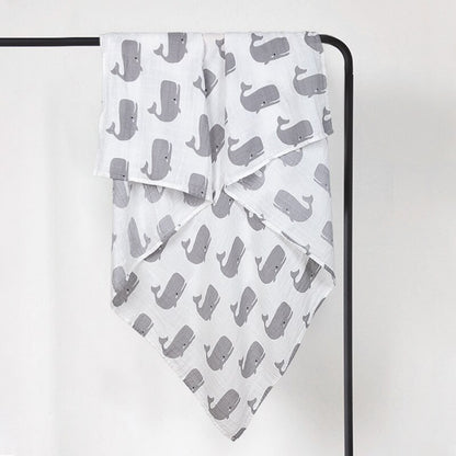 Animal Printed Swaddles for Infants