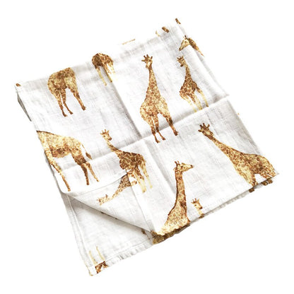 Animals Printed Soft Organic Cotton Multipurpose Towel