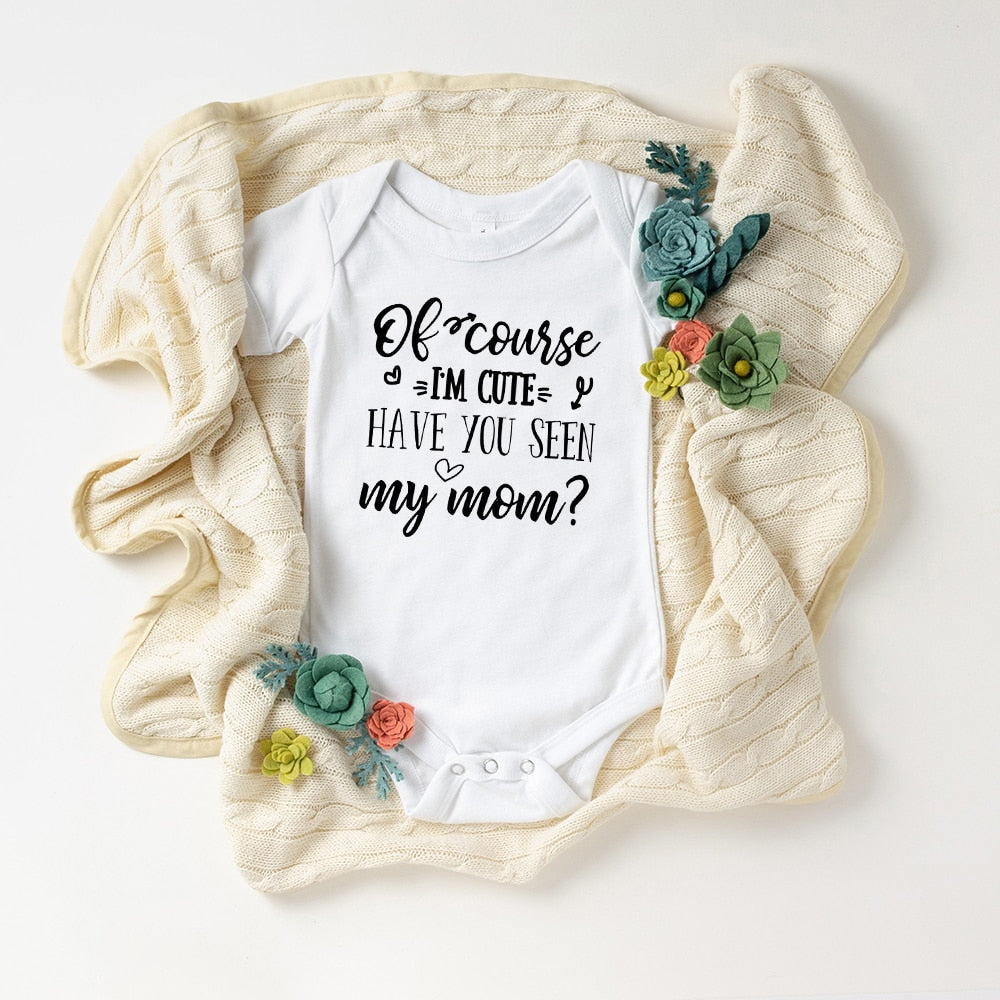 Baby's Funny Printed Romper