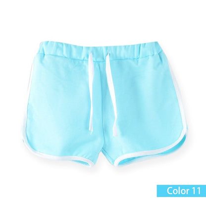 Girls' Sports Cotton Shorts