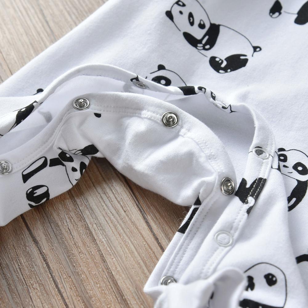 Boys Panda Printed Romper