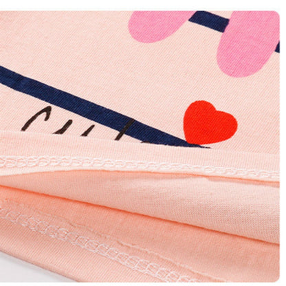 Summer Printed Clothing Set 2 Pcs for Kids